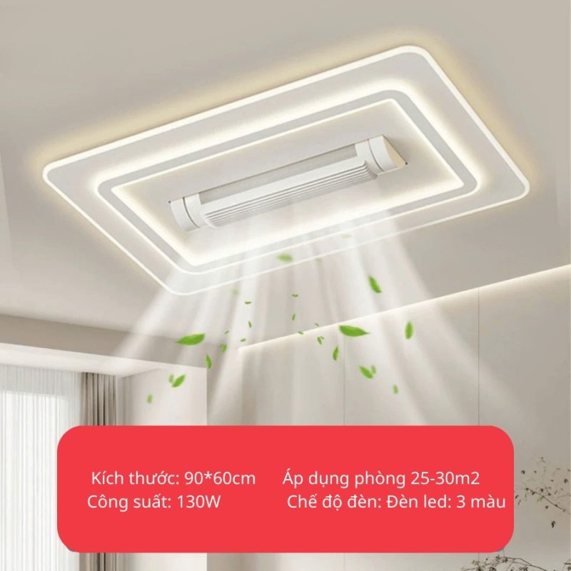 Quạt đèn ốp trần RQO-04