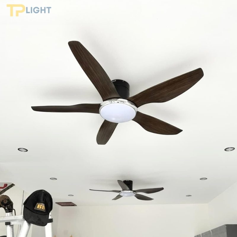 Quạt trần đèn thương hiệu Homesick QT-8016WH