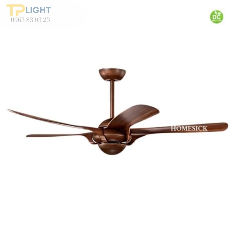 Quạt trần đèn thương hiệu HOMESICK QT-025